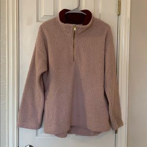 Old Navy Quarter Zip Sherpa
